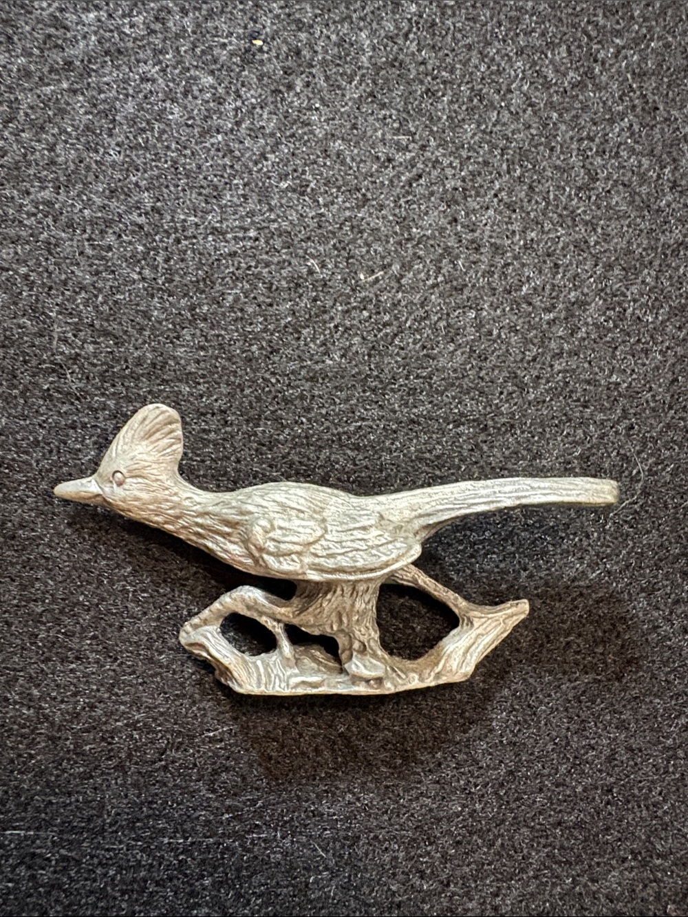 Pewter Roadrunner figurine